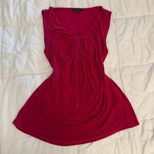 Pink ruched top